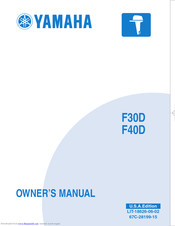 YAMAHA F30D Owner's Manual