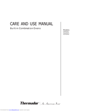 THERMADOR CM301 Care And Use Manual