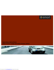 Smart FORTWO CABRIO Operating Instructions Manual