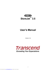 Transcend StoreJet 3.5 User Manual
