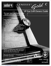 Weber LP Gas Grill Owner's Manual