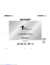 SHARP SD-SH111 Operation Manual