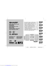 SHARP XL-MP80H Operation Manual