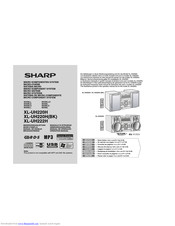 SHARP XL-UH222H Operation Manual
