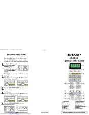 SHARP R-653M Quick Start Manual