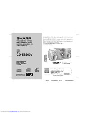 SHARP CP-ES600V Operation Manual