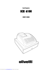 Olivetti ECR 6100 User Manual