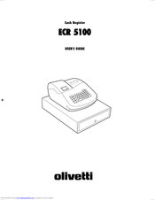 Olivetti ECR 5100 User Manual