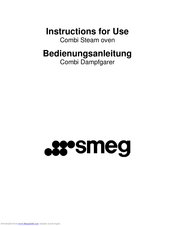 SMEG Combi Steam oven Instructions For Use Manual