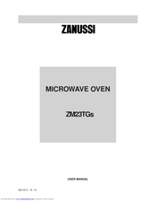 Zanussi ZM23TGs User Manual