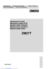 Zanussi ZM27T User Manual