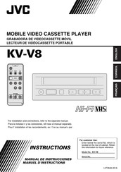 JVC KV-V8 Instructions Manual