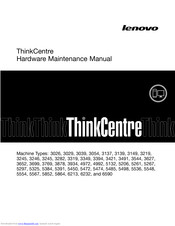 Lenovo ThinkCentre 3349 Hardware Maintenance Manual