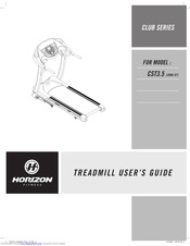 Horizon Fitness CLUB SERIES User Manual