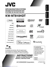 JVC KW-NT810HDT Instructions Manual