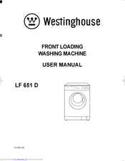 Westinghouse LF 651 D User Manual