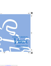 YAMAHA VMAX VMX12V Owner's Manual