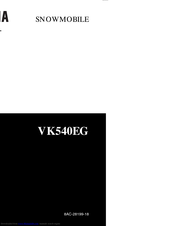 Yamaha VK540EG Owner's Manual