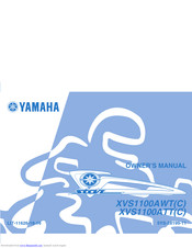 Yamaha V-Star XVS1100AWT Owner's Manual