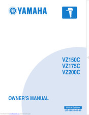 Yamaha VZ175C Owner's Manual