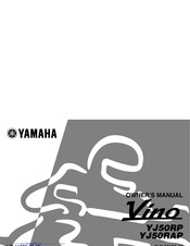 Yamaha VINO YJ50RAP Owner's Manual