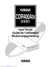 Yamaha CDR400Atx Series User Manual