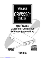 Yamaha CRW2260t Series User Manual