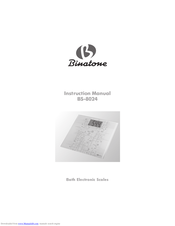 Binatone BS-8024 Instruction Manual