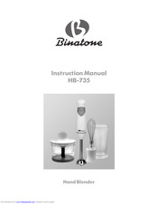 Binatone HB-735 Instruction Manual