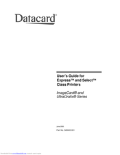 DataCard ImageCard series User Manual