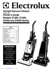 Electrolux Z1400 Series Owner's Manual