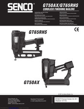 Senco GT50AX Operating Instructions Manual
