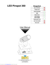 Chauvet LED Pinspot 360 User Manual