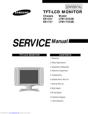 Samsung LTM1755 Service Manual