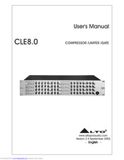 Alto CLE8.0 User Manual