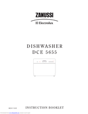 Zanussi Electrolux DCE5655 Instruction Booklet