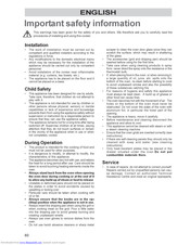 ZANUSSI ZCC 6601 User Manual