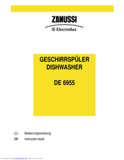 Zanussi Electrolux DE 6955 Instruction Book