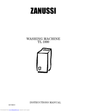 ZANUSSI TL1000 Instruction Manual