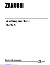 ZANUSSI TL 543 C Instruction Manual
