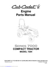 Cub Cadet 7284 Engine Parts Manual