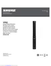 Shure VP82 Instruction