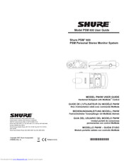 Shure P6HW User Manual