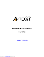 A4 Tech. BT-630 User Manual