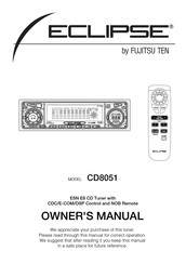 Eclipse CD8051 Owner's Manual