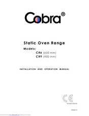 Cobra CR9 Series Operation Manual