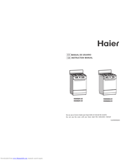 haier KGG5201-A1 Instruction Manual