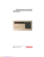 Bosch D621 Series User Manual