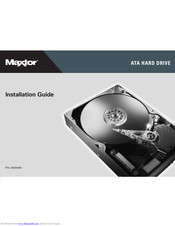 Maxtor HDD Installation Manual