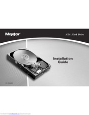 Maxtor 20186800/A Installation Manual
